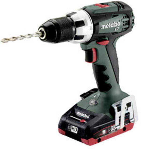 Metabo BS 18 LT 602102800 Akku-Bohrschrauber  18 V  LiHD inkl. 2. Akku, mit Zubehör, inkl. Koffer