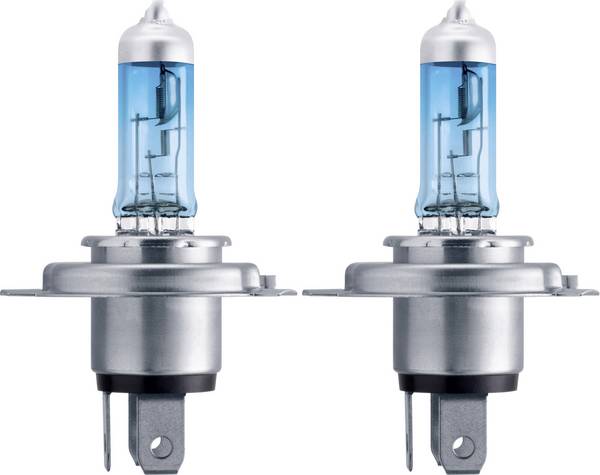Philips Automotive 12342WVUSM Halogen Leuchtmittel WhiteVision, WhiteVision Xenon-Effekt H4 60/55 W 12 V