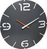 TFA Dostmann 60.3536.10 Funk Wanduhr 35 cm x 35 mm Anthrazit