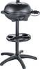 Severin PG 8541 Elektro Standgrill Kugelgrill, Thermometer im Deckel Grill-Fläche (Durchmesser)=410 mm Schwarz