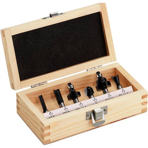 Metabo 631040000 Frässet Schaftdurchmesser 8 mm 6teilig