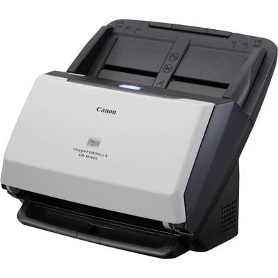 Canon imageFORMULA Dokumentenscanner mit automatischem Zuführgerät, Vorderansicht auf weißem Hintergrund dargestellt.