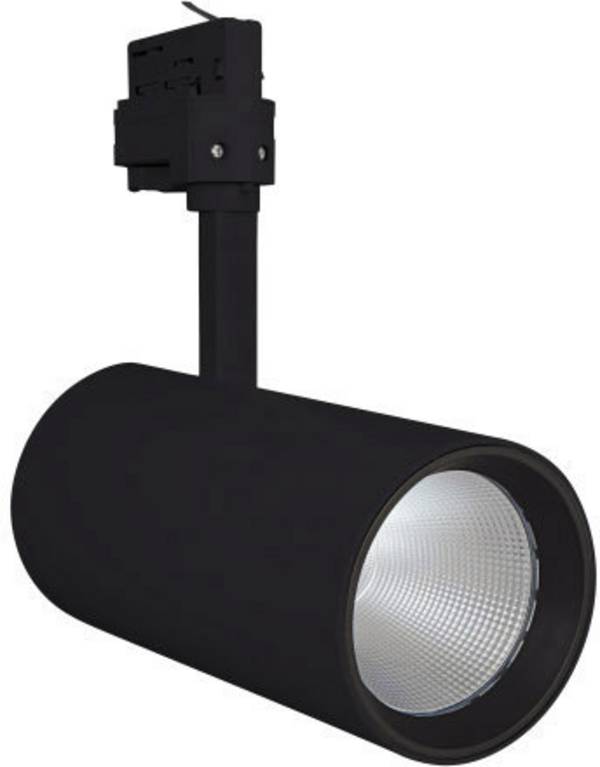 LEDVANCE TRACKLIGHT SPOT D95 55W Hochvolt-Schienensystem-Leuchte 3phasig LED fest eingebaut 55 W LED  Schwarz (matt)
