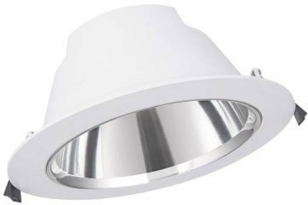 LEDVANCE DOWNLIGHT COMFORT (EU) LED-Bad-Einbauleuchte 20 W IP54 Weiß