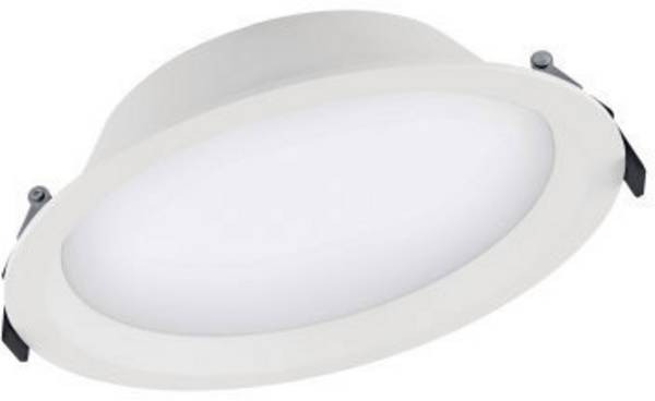 LEDVANCE DOWNLIGHT ALU LED-Bad-Einbauleuchte    LED fest eingebaut 35 W IP44 Weiß