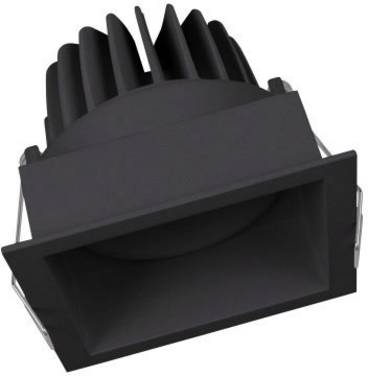 LEDVANCE 4058075114067 SPOT SQUARE DARKLIGHT ADJUST (EU) LED-Einbauleuchte   LED LED fest eingebaut 8 W Schwarz