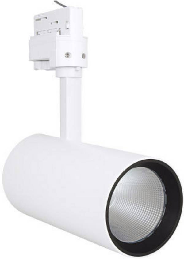 LEDVANCE TRACKLIGHT SPOT D85 35W Hochvolt-Schienensystem-Leuchte 3phasig LED fest eingebaut 35 W LED  Weiß (matt)