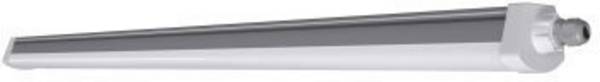 LEDVANCE DAMP PROOF COMPACT IP65 (EU) LED-Feuchtraumleuchte  LED LED fest eingebaut 44 W Neutralweiß Grau