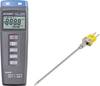 VOLTCRAFT K102 + TP203 Temperatur-Messgerät kalibriert (SCS akkreditiertes Labor) -200 - +1370 °C Fühler-Typ K