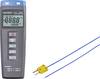 VOLTCRAFT K102 + TP202 Temperatur-Messgerät kalibriert (SCS akkreditiertes Labor) -200 - +1370 °C Fühler-Typ K