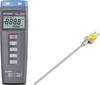 VOLTCRAFT K102 + TP200 Temperatur-Messgerät kalibriert (ISO) -200 - +1370 °C Fühler-Typ K