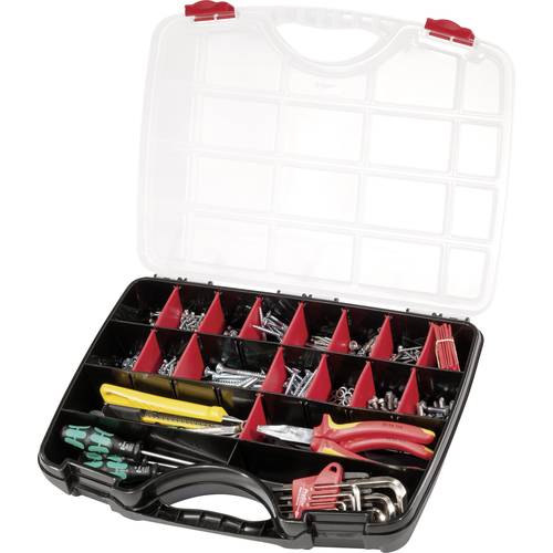 Parat PROFI-LINE Organize S Sortimentskoffer (B x H x T) 390 x 290 x 60 mm Anzahl Fächer: 26 Inhalt 1 St.