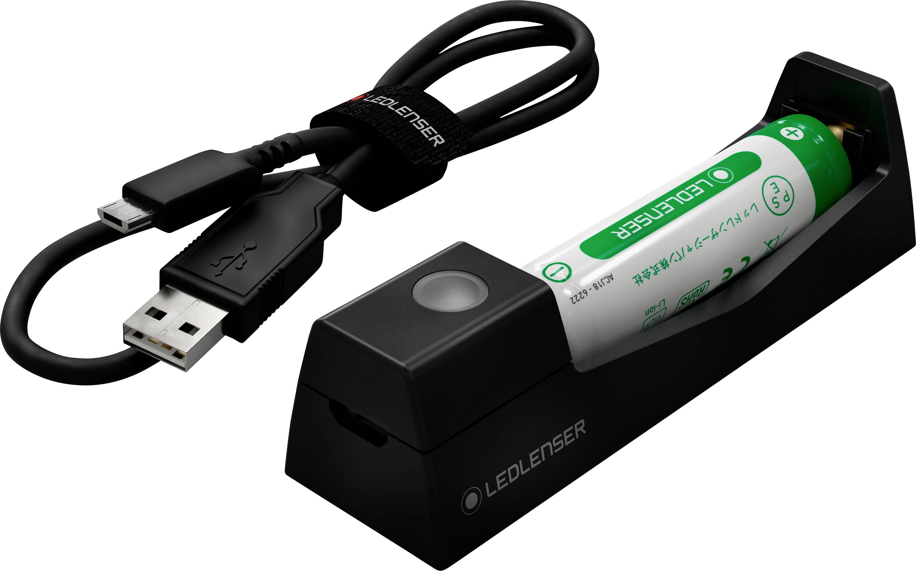 Ledlenser 500986 USB Ladegerät 14500 Li Ion Akku, MH3, MH4 Ledlenser 500986 USB Ladegerät 14500 Li Ion Akku, MH3, MH4
