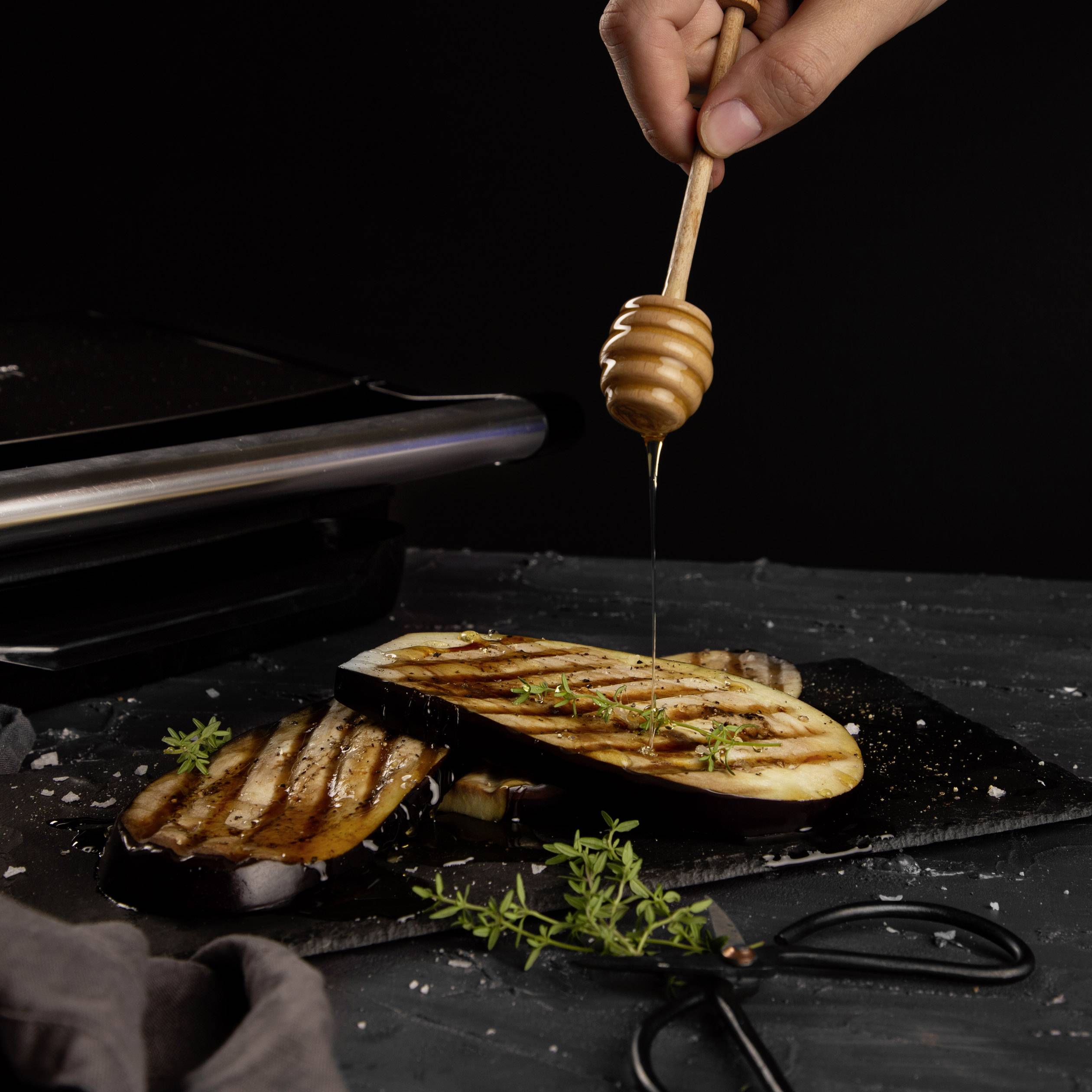 Panini Elektro Kontakt-Grill Silber Schwarz 01.112415.01.001-3