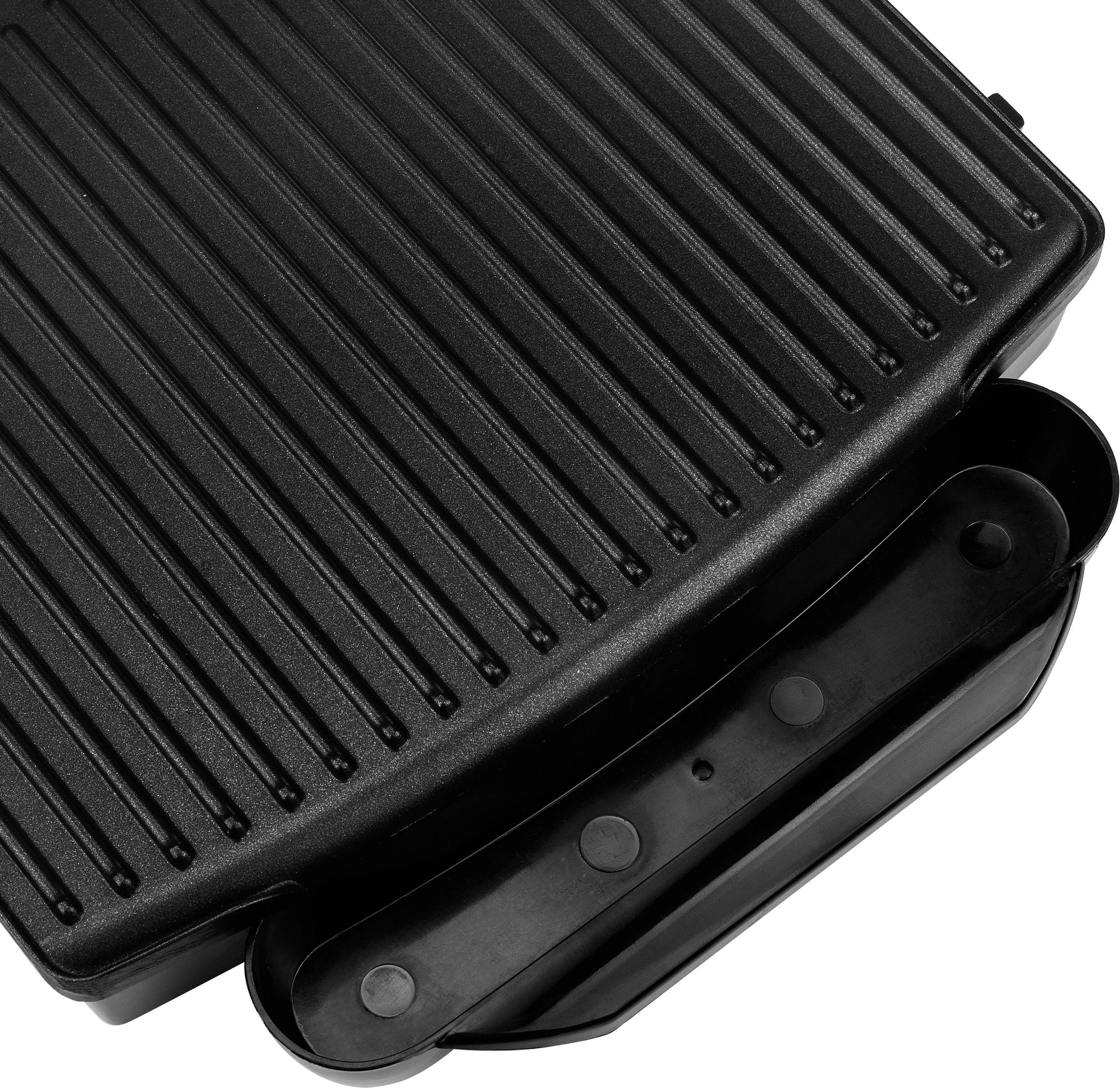 Panini Elektro Kontakt-Grill Silber Schwarz 01.112415.01.001-19