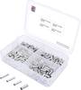 TRU COMPONENTS T1903C022 Aderendhülsen-Sortiment 0.75 mm², 1 mm², 1.5 mm², 2.5 mm² Unisoliert Silber 300 St.