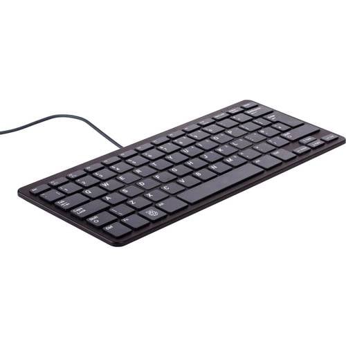 Thumbnail - Raspberry Pi® RPI-KEYB (UK)-BLACK/GREY USB Tastatur Englisch, QWERTY Schwarz, Grau USB-Hub