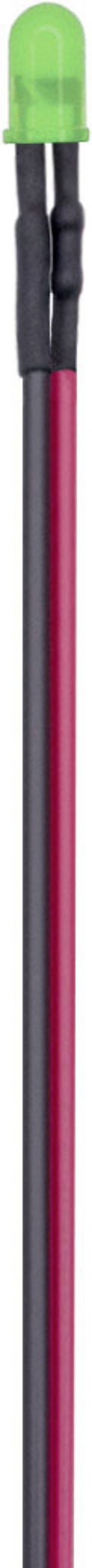 TRU COMPONENTS T1810O087 LED-Sortiment Grün Rund 3 mm 100 mcd 30 ° 25 St.