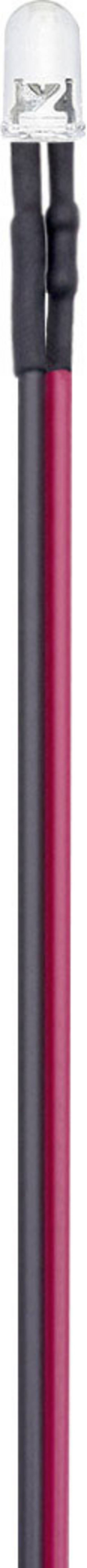 TRU COMPONENTS T1810O091 LED-Sortiment Neutralweiß Rund 3 mm 9000 mcd 25 ° 25 St.