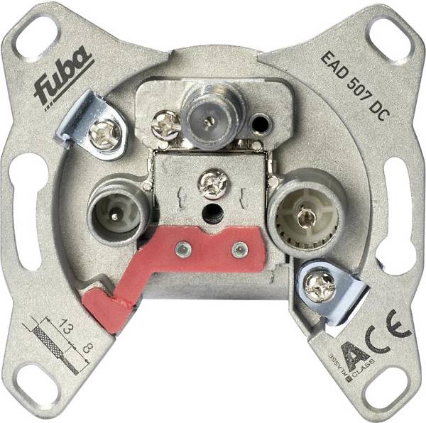 FUBA - EAD 507 DC Universal-Einzeldose 3-LDC-Pass Frequenz 5-2200MHz Dämpfung