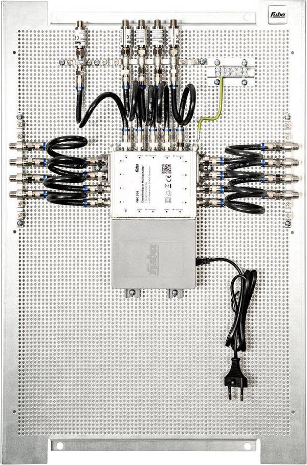 FUBA - FMP508SL Multischalter Paneel 5in8 vormontiert