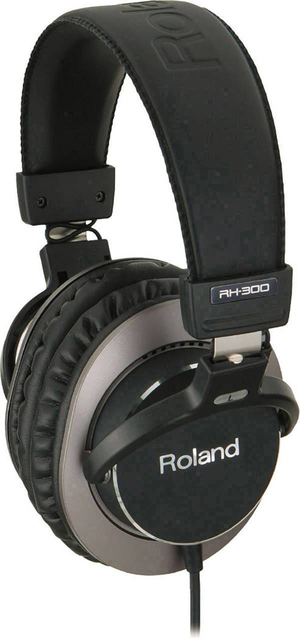 ROLAND RH-300 - Premium Stereo-Monitoring-Kopfhörer (45,0mm Treiber | geschlossenes Design | 3,50mm Stereo-Miniklinke &-0
