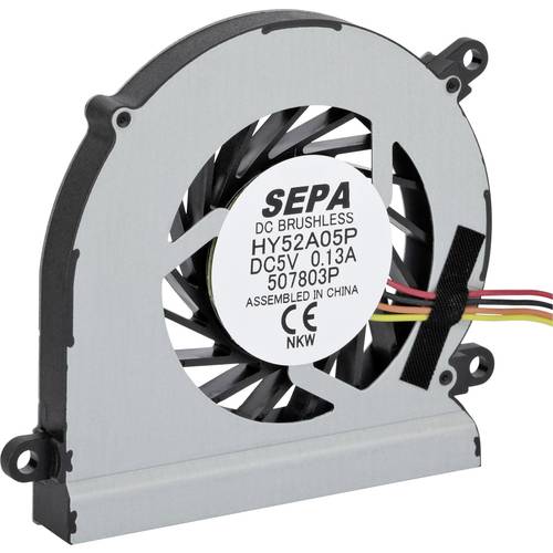 SEPA HY52A05PSE25AP00 Axiallüfter 5 V/DC 4.5 m³/h (L x B x H) 52 x 52 x 8 mm