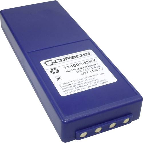 Thumbnail - Copacks Kran-Fernbedienungs-Akku 6 V 2200 mAh