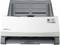 Ein weißer Scanner mit grauen Akzenten, Modellnummer Plustek PS286 Plus, mit zwei Tasten auf der rechten Seite und einem Papierfach oben.