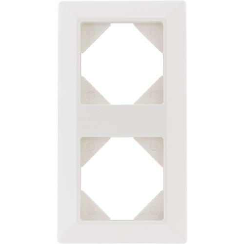 REV 2fach Rahmen Weiß 0236820104 1 St.