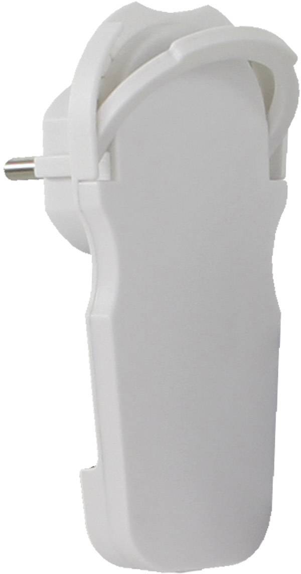 REV 0018260100 Schutzkontakt-Flachstecker   230 V Weiß IP20