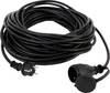REV 0065509 Strom Verlängerungskabel 16 A Schwarz 50.00 m H05RR-F 3G 1,5 mm² mit Schutzleiter