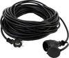 REV 0065109 Strom Verlängerungskabel 16 A Schwarz 10.00 m H05RR-F 3G 1,5 mm² Wasserbeständig