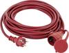 REV 0065269 Strom Verlängerungskabel 16 A Rot 25.00 m H05RR-F 3F 3G 1,5 mm²