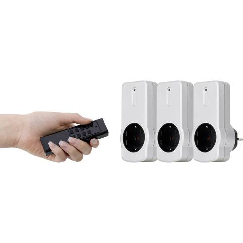 Thumbnail - REV Sonstige Haustechnik 0085010703 Funk Steckdosen-Set Innenbereich 1000 W