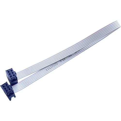 BKL Electronic 10120666 Flachbandkabel Rastermaß: 2.54 mm 6 x 0.08 mm² Grau 1 St.