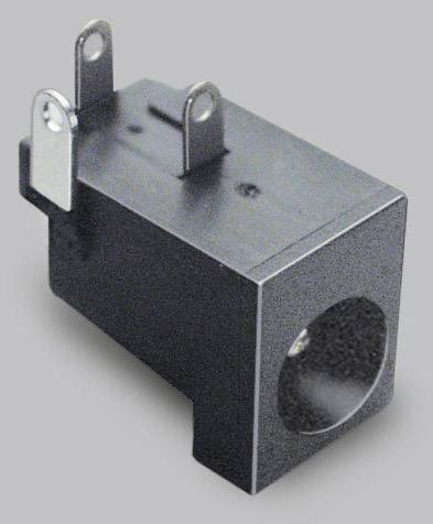 BKL Electronic Niedervolt-Steckverbinder Buchse, Einbau horizontal 5.50 mm 2.10 mm 1 St.
