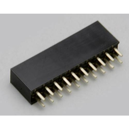 TRU COMPONENTS TC-2506357 Pfosten-Steckverbinder Rastermaß: 2 mm Polzahl Gesamt: 20 Anzahl Reihen: 2 1 St.