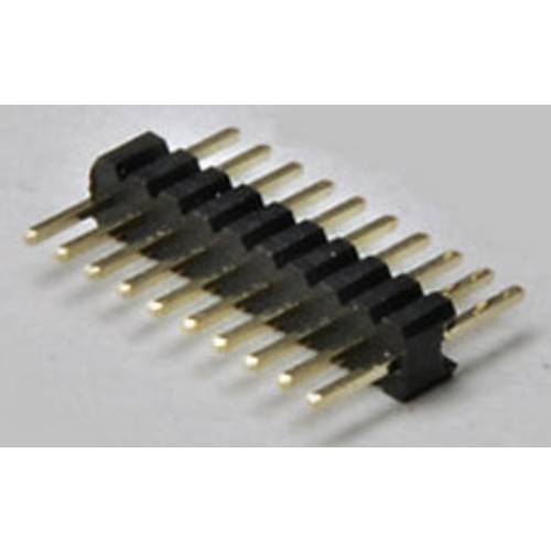 TRU COMPONENTS Stiftleiste (Standard) Anzahl Reihen: 1 Polzahl je Reihe: 12 TC-2506324 1 St.