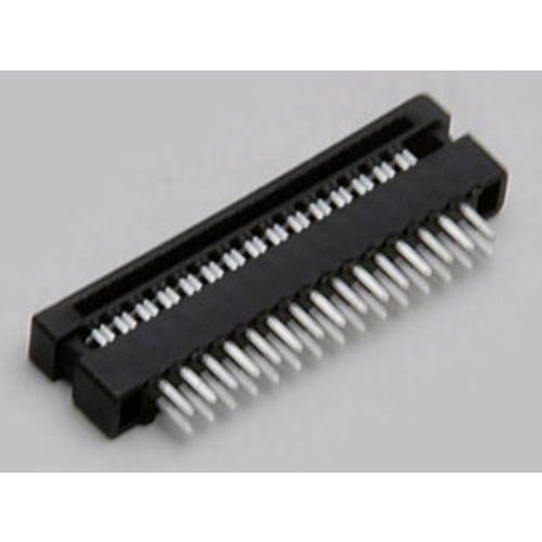 TRU COMPONENTS TC-2506342 Federleiste mit Flachkabelabgang Rastermaß: 2 mm Polzahl Gesamt: 8 Anzahl Reihen: 2 1 St.