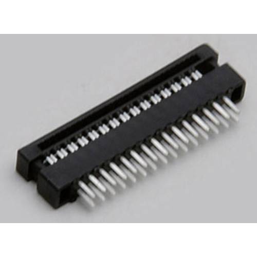 TRU COMPONENTS TC-2506344 Federleiste mit Flachkabelabgang Rastermaß: 2 mm Polzahl Gesamt: 12 Anzahl Reihen: 2 1 St.