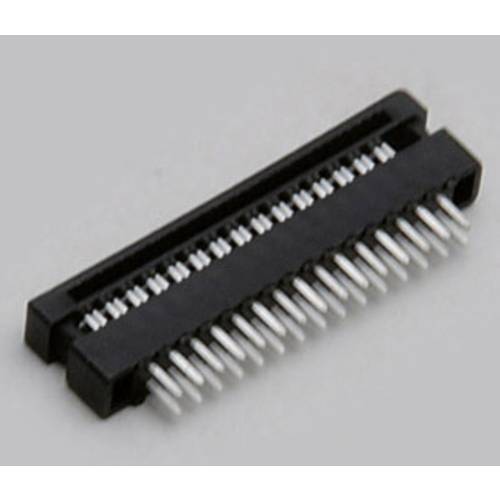 TRU COMPONENTS TC-2506350 Federleiste mit Flachkabelabgang Rastermaß: 2 mm Polzahl Gesamt: 40 Anzahl Reihen: 2 1 St.