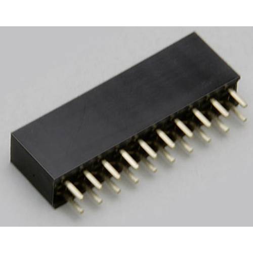 TRU COMPONENTS Buchsenleiste (Standard) Anzahl Reihen: 2 Polzahl je Reihe: 20 TC-2506305 1 St.