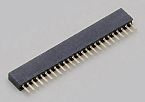 TRU COMPONENTS Buchsenleiste (Standard) Anzahl Reihen: 1 Polzahl je Reihe: 3 TC-2506268 1 St.