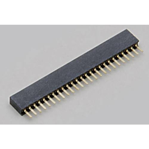 TRU COMPONENTS Buchsenleiste (Standard) Anzahl Reihen: 1 Polzahl je Reihe: 8 TC-2506441 1 St.