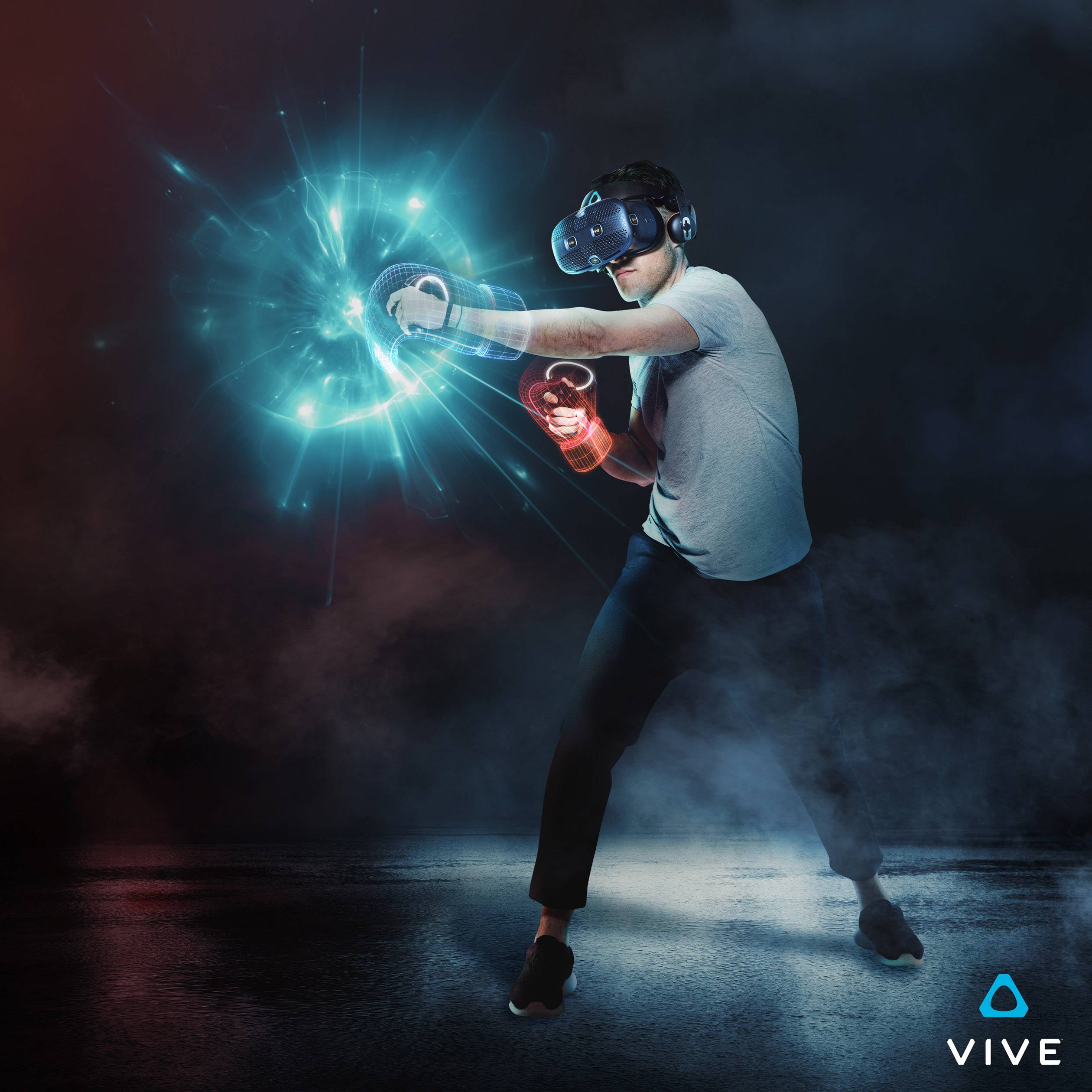 HTC Vive COSMOS Virtual Reality Brille Blau inkl. Bewegungssensoren, inkl. Controller, mit integriertem Soundsystem-3