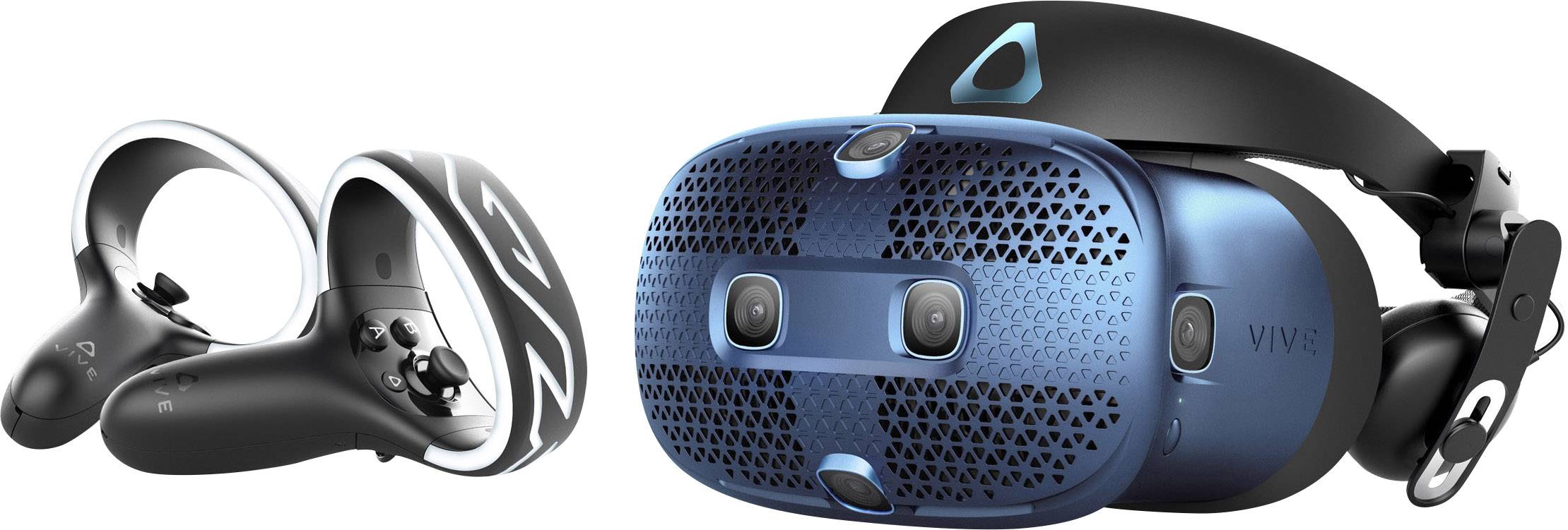 HTC Vive COSMOS Virtual Reality Brille Blau inkl. Bewegungssensoren, inkl. Controller, mit integriertem Soundsystem-23