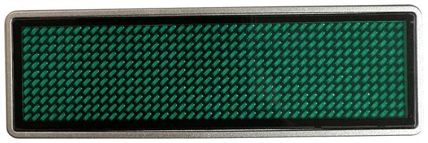upscreen LED-Namensschild  Grün  44 x 11 Pixel (B x H x T) 93 x 30 x 6 mm 125907