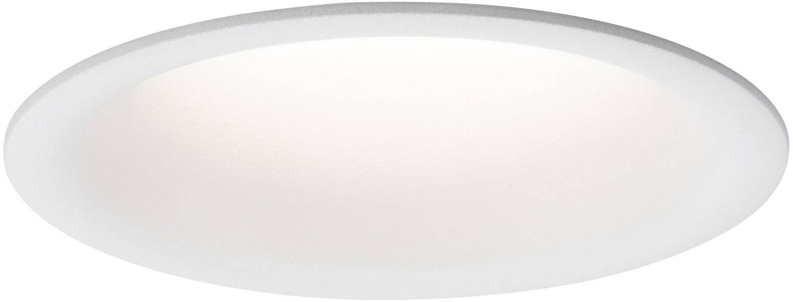 PAULMANN 93416 Cymbal LED-Bad-Einbauleuchte 6.8 W Warm-Weiß EEK: LED (A++ - E) Weiß (matt)