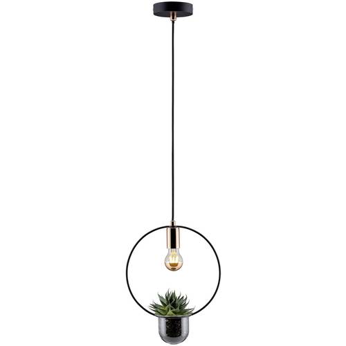 Paulmann Tasja 79748 Pendelleuchte E27 20 W Kupfer, Schwarz